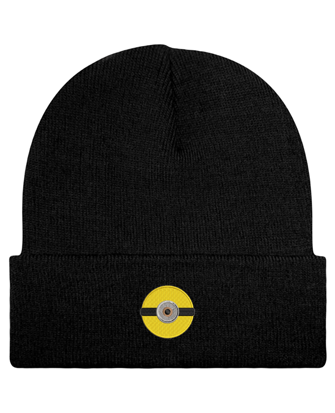 Bonnet à revers Minion rond brodé par tunetoo