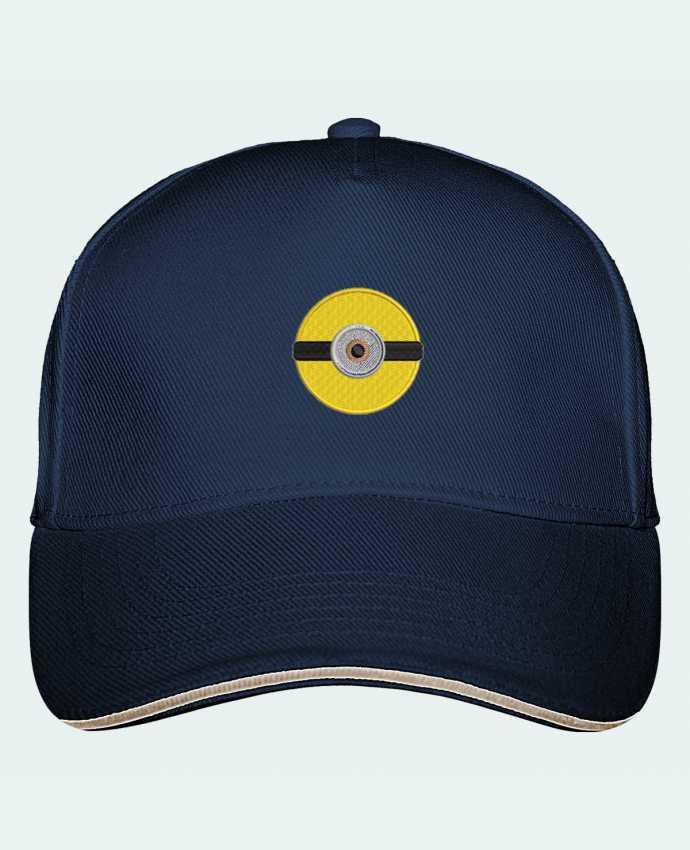 Casquette Minion rond brodé par tunetoo