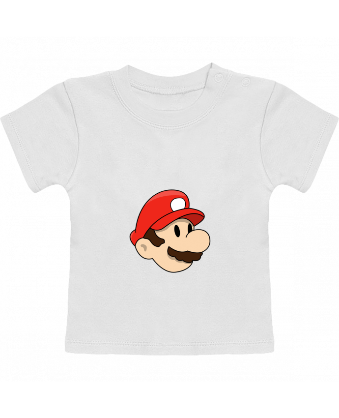 Camiseta Bebé Manga Corta Mario Duo manches courtes du designer tunetoo