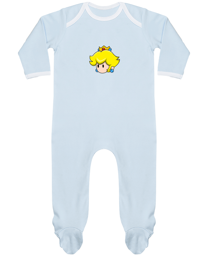 Body Pyjama Bébé Princesse Peach Duo par tunetoo