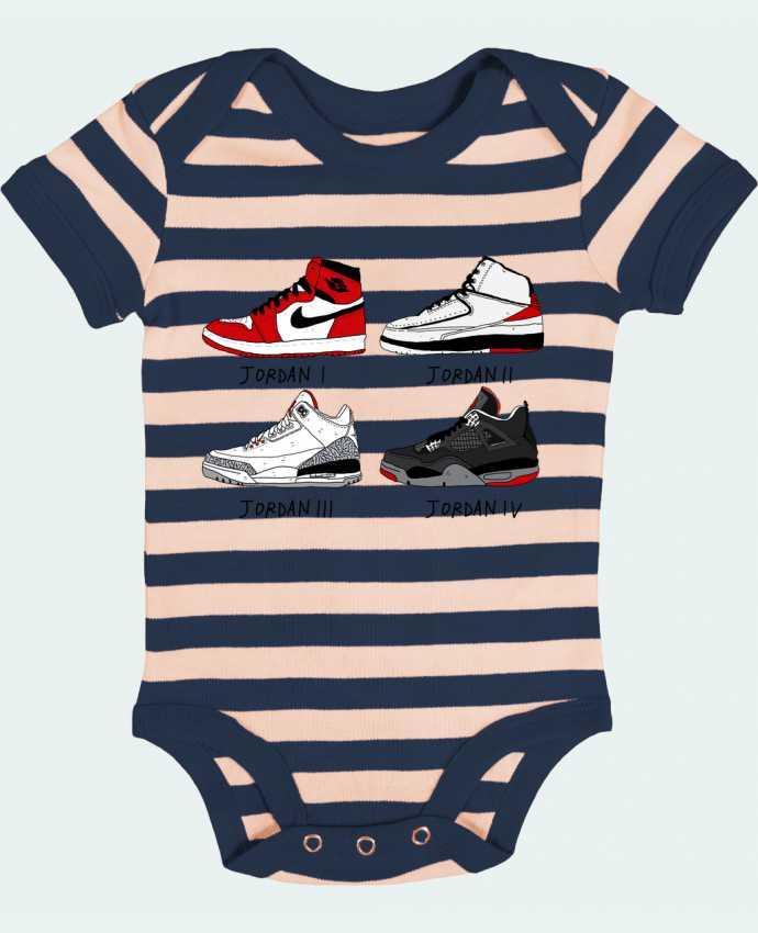 Baby Body striped Best of Jordan - Nick cocozza