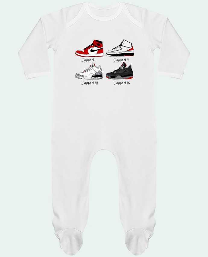 Baby Sleeper long sleeves Contrast Best of Jordan by Nick cocozza