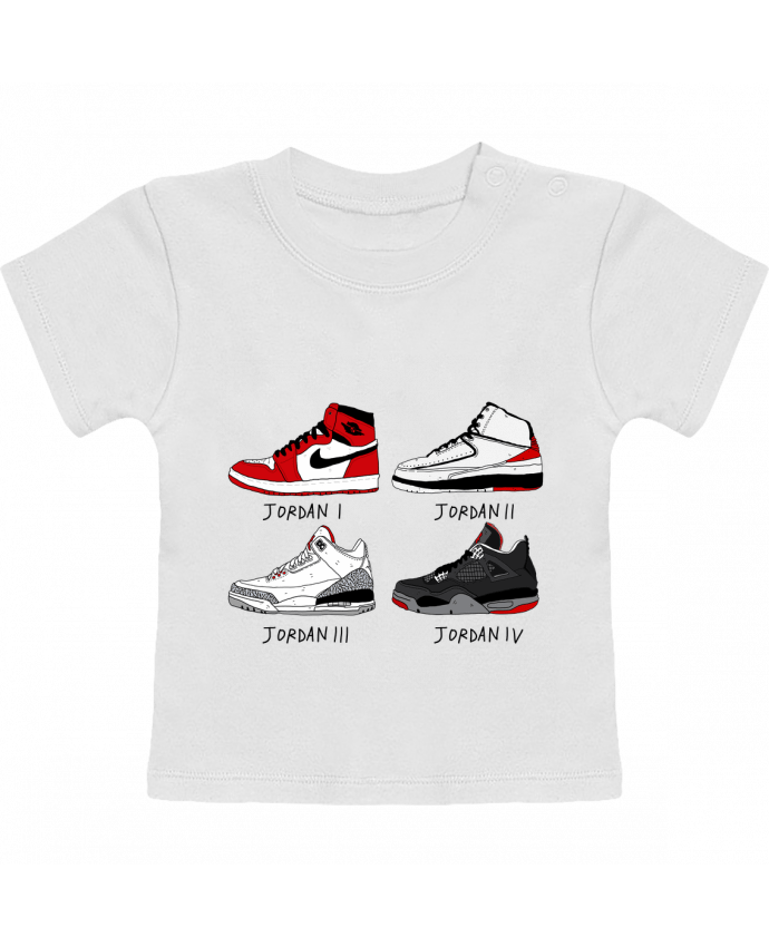 T-shirt bébé Best of Jordan manches courtes du designer Nick cocozza