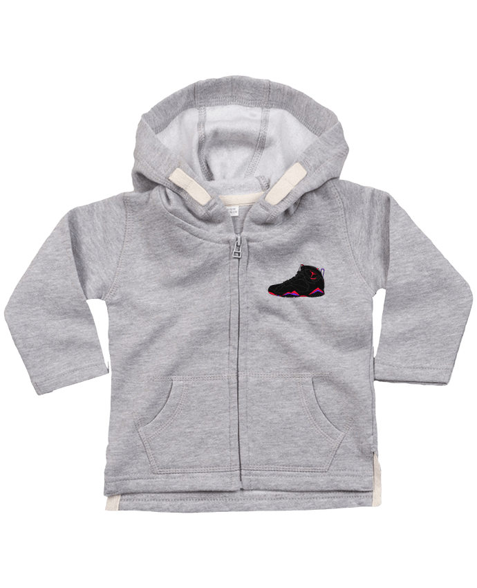 Hoddie with zip for baby Jordan VII by Nick cocozza