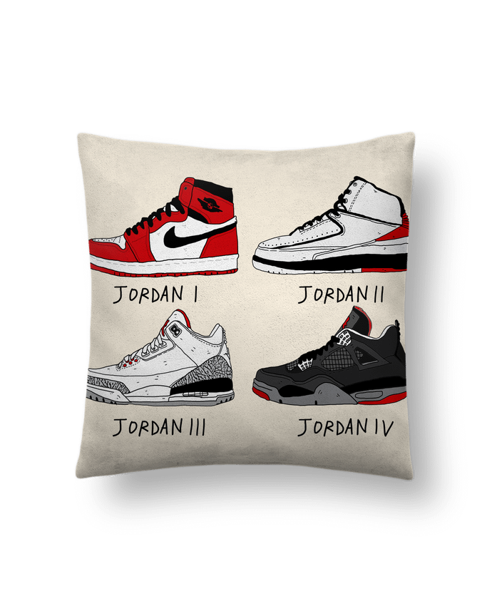 Cushion suede touch 45 x 45 cm Best of Jordan by Nick cocozza