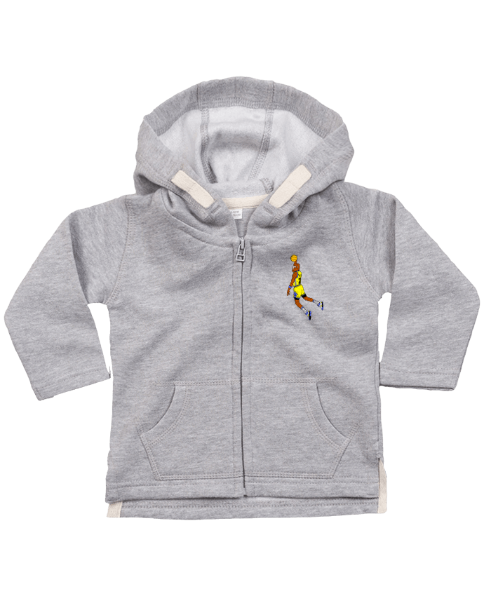 Hoddie with zip for baby Jordan Wolf by Nick cocozza
