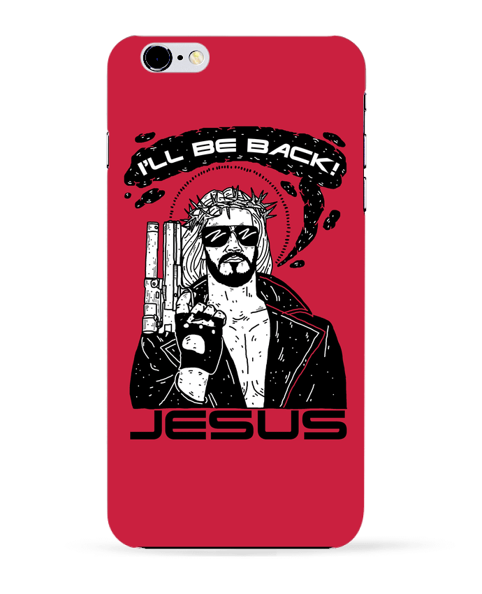 Carcasa Iphone 6+ Terminator Jesus de Nick cocozza
