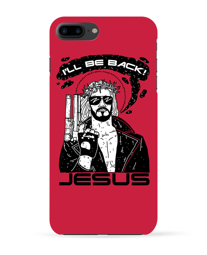 Carcasa Iphone 7+ Terminator Jesus por Nick cocozza