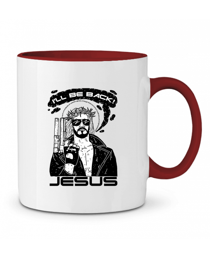 Mug bicolore Terminator Jesus Nick cocozza