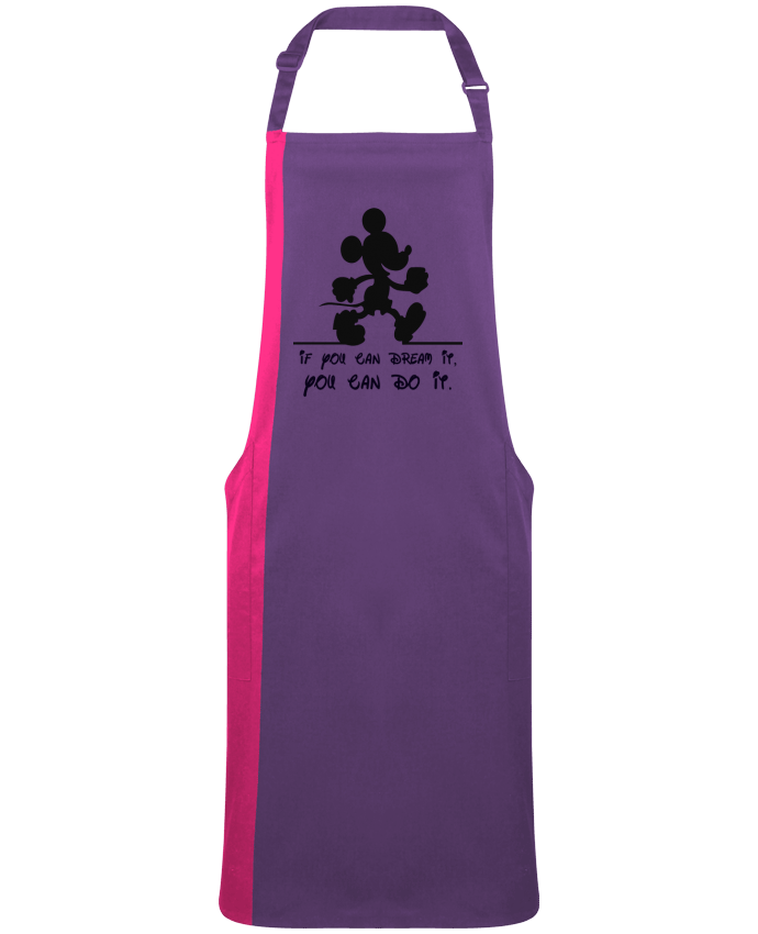 Tablier bicolore MICKEY DREAM par  stephfen 