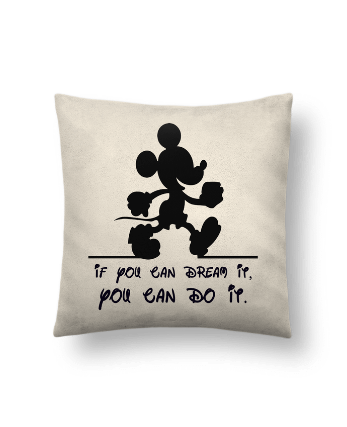 Cushion suede touch 45 x 45 cm MICKEY DREAM by stephfen 