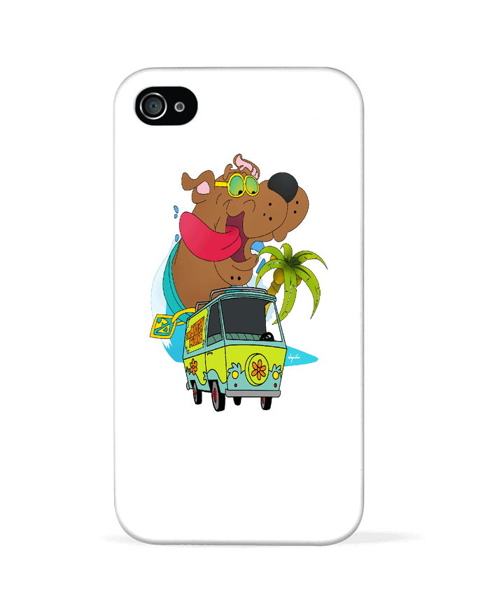 Coque iPhone 4 SCOOBY DOO HOLIDAYS par  La Taverne Du Geek 