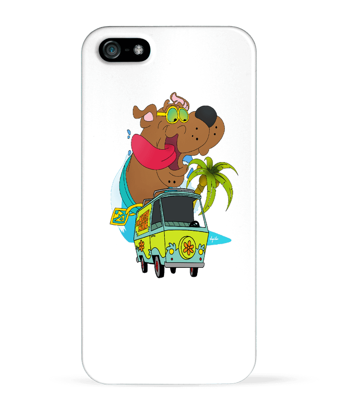 Coque iPhone 5 SCOOBY DOO HOLIDAYS par La Taverne Du Geek