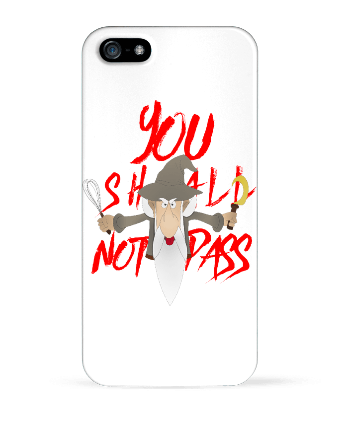 Coque iPhone 5 PANORAMIX - YOU SHALL NOT PASS par La Taverne Du Geek