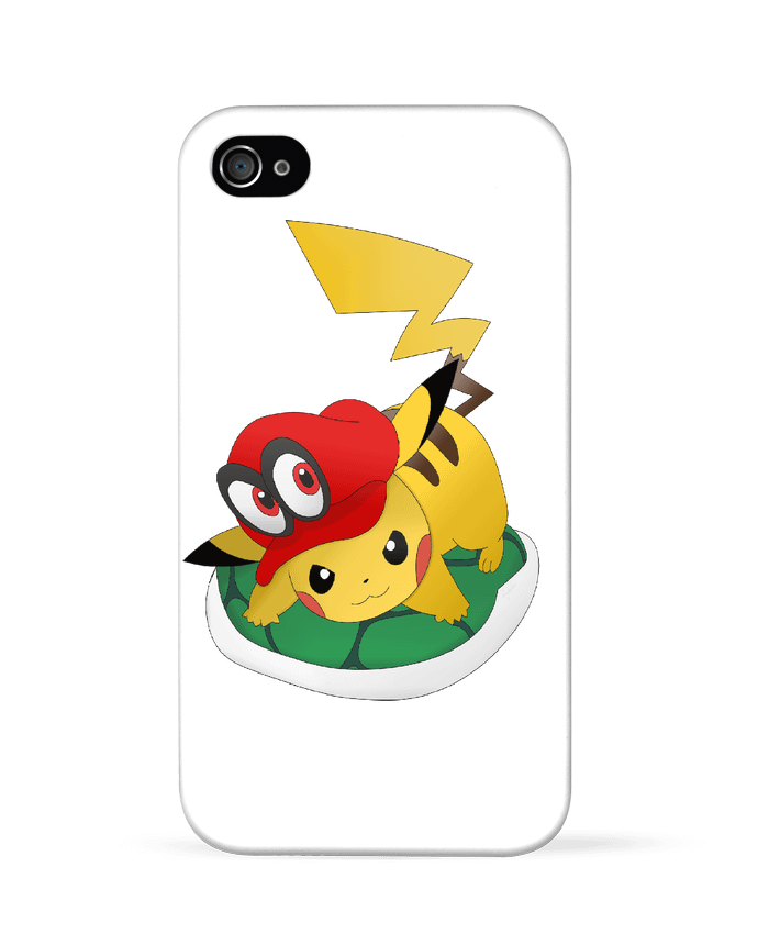 Coque iPhone 4 SUPER PIKA BROS par  La Taverne Du Geek 