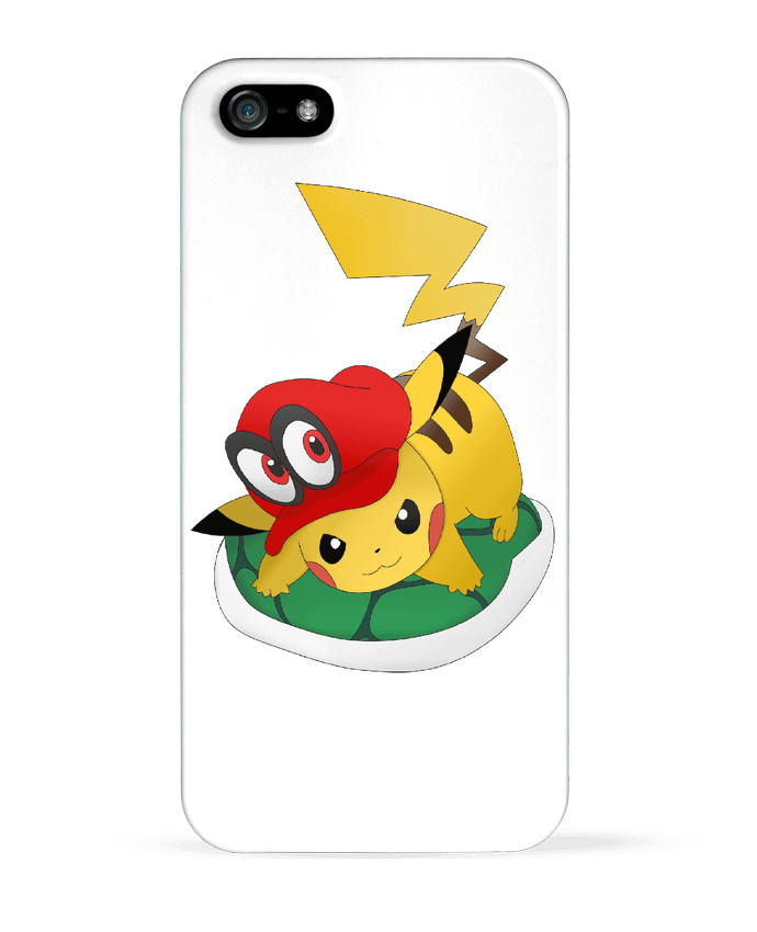 Coque iPhone 5 SUPER PIKA BROS par La Taverne Du Geek