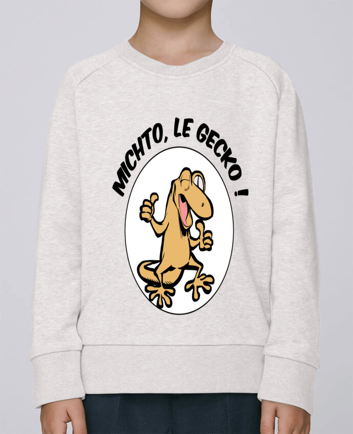 Sweatshirt Kids round neck Stanley Mini Scouts Michto, le Gecko by Tomi Ax