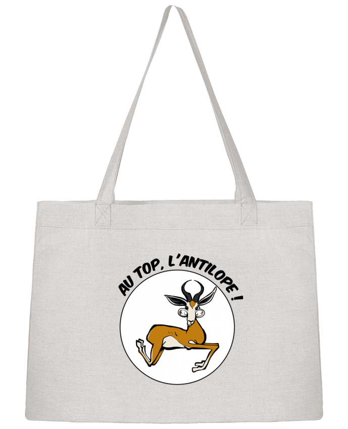 Shopping tote bag Stanley Stella Au top, l'antilope by Tomi Ax