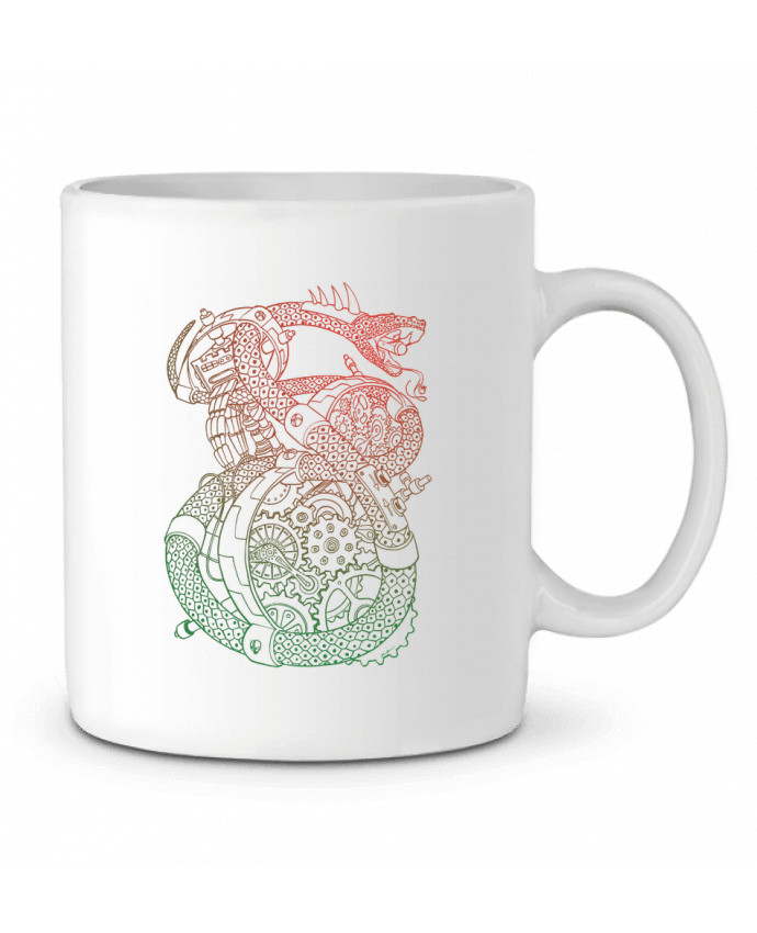 Ceramic Mug Méca Serpent by Tomi Ax