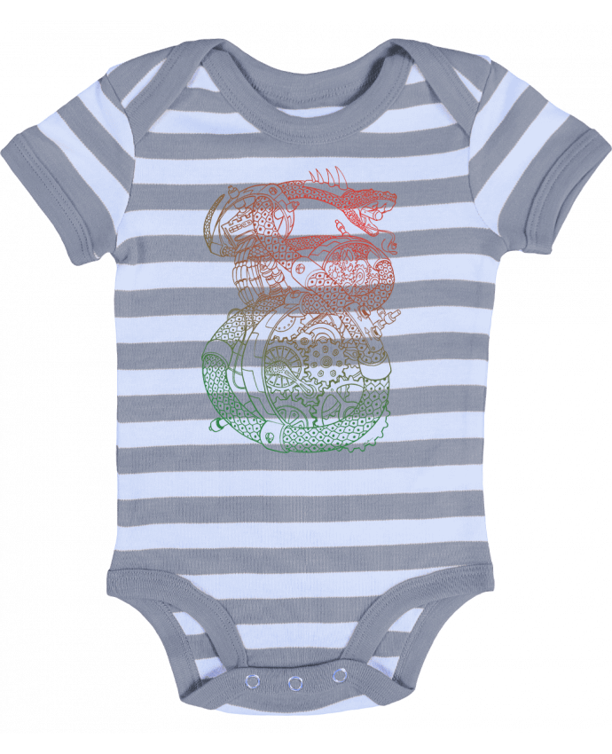 Baby Body striped Méca Serpent - Tomi Ax