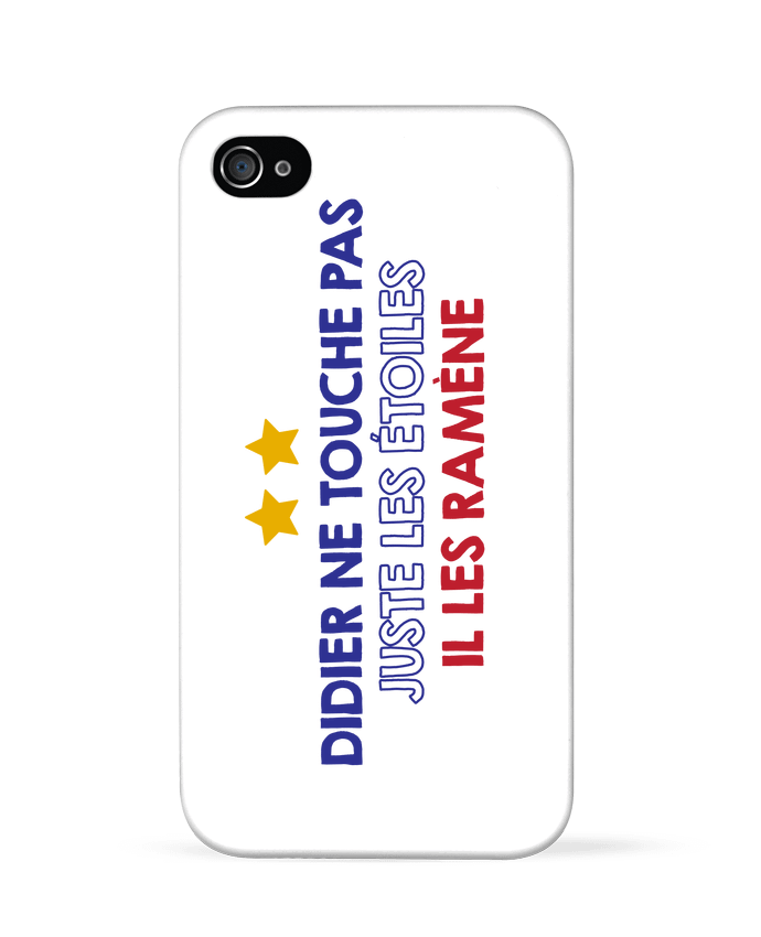 Coque iPhone 4 Didier Champion by  tunetoo 