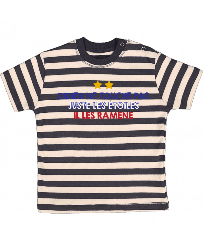 T-shirt baby with stripes Didier Champion by tunetoo