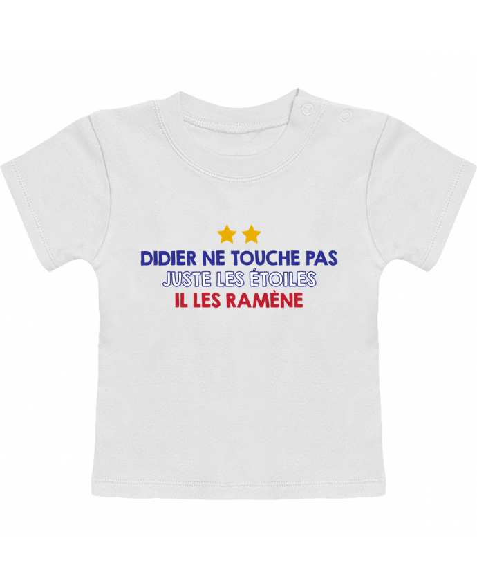 T-shirt bébé Didier Champion manches courtes du designer tunetoo