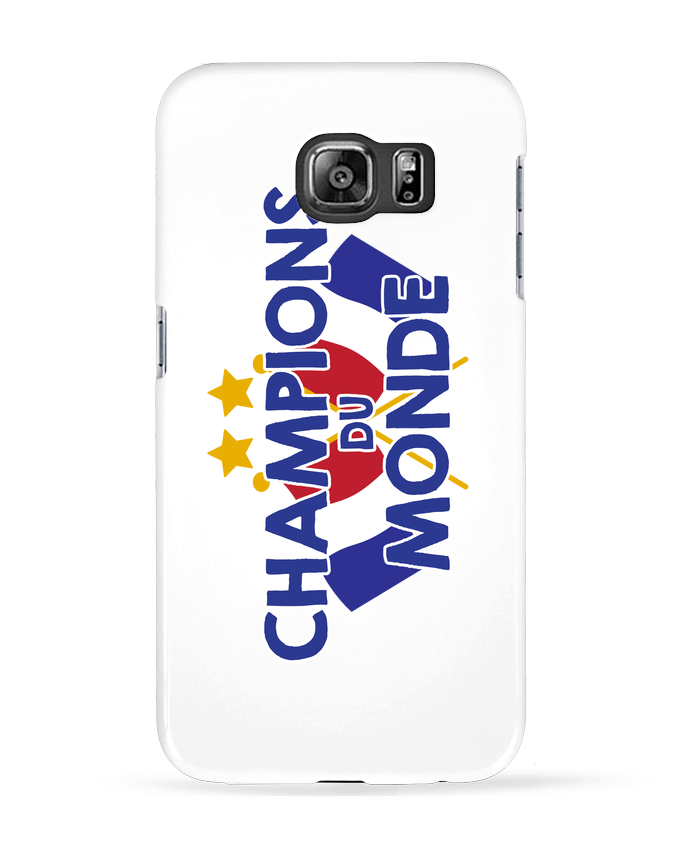 Case 3D Samsung Galaxy S6 Champions du monde - tunetoo