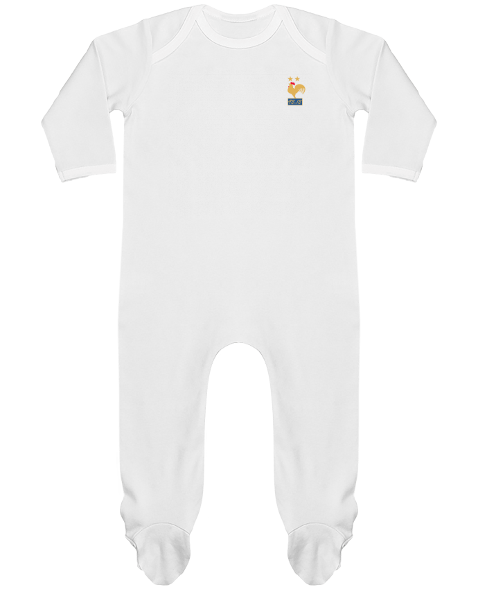 Baby Sleeper long sleeves Contrast France champion du monde 2018 by Mhax
