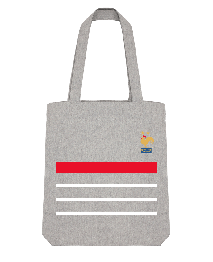 Tote Bag Stanley Stella La France Champion du monde 2018 rétro par Mhax 