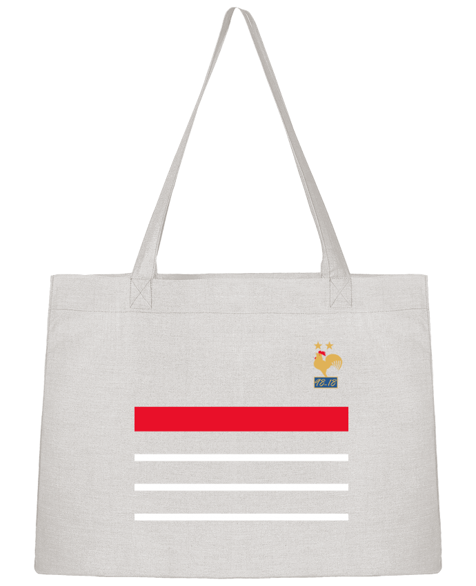 Shopping tote bag Stanley Stella La France Champion du monde 2018 rétro by Mhax