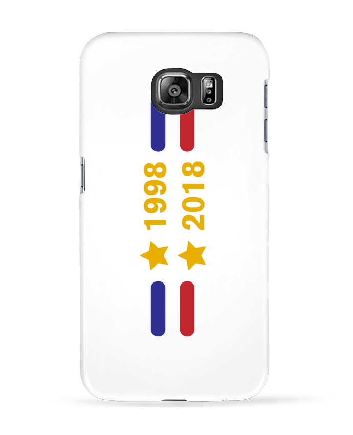 Coque Samsung Galaxy S6 Champions du monde 2018 brodé - tunetoo