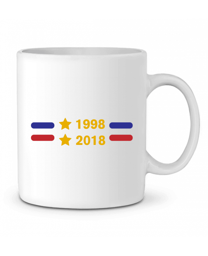 Ceramic Mug Champions du monde 2018 brodé by tunetoo