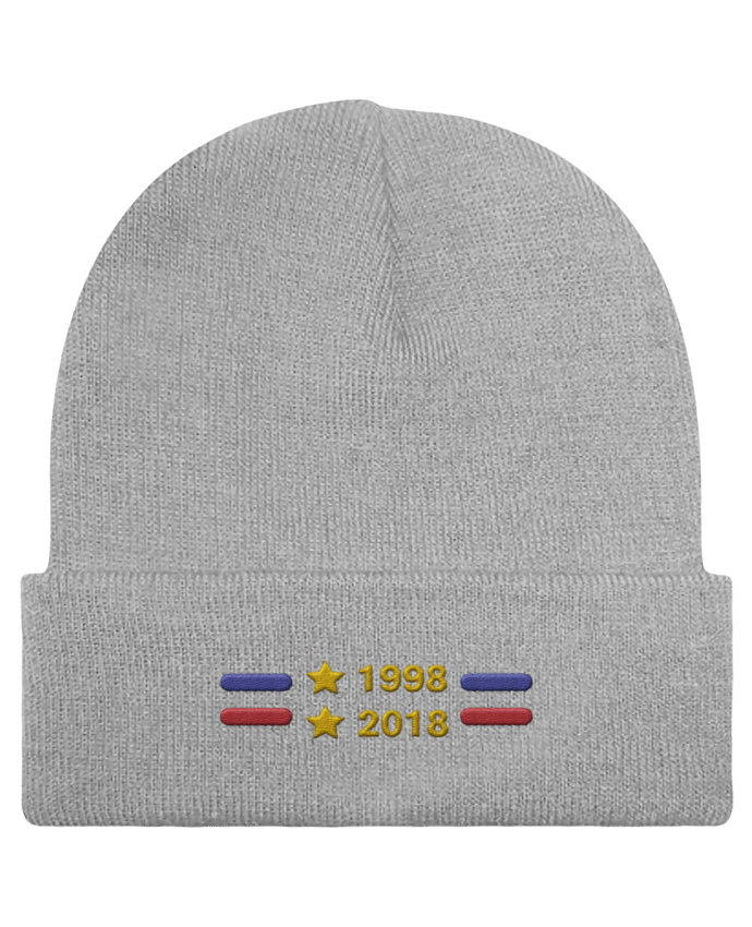 Reversible Beanie Champions du monde 2018 brodé by tunetoo