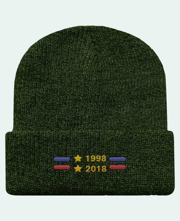 Gorro Beanie Heritage Champions du monde 2018 brodé por tunetoo