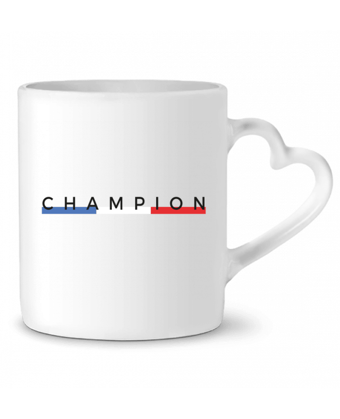 Mug coeur Champion par Nana