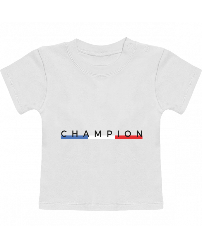 T-Shirt Baby Short Sleeve Champion manches courtes du designer Nana