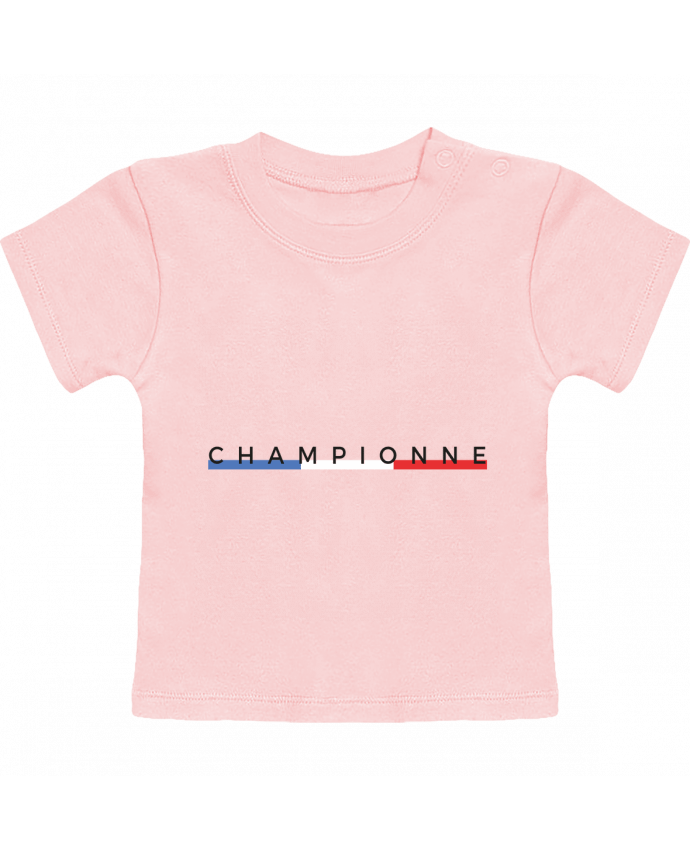 T-shirt bébé Championne manches courtes du designer Nana