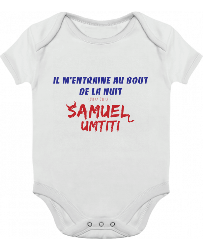 Baby Body Contrast Chanson Equipe de France by tunetoo