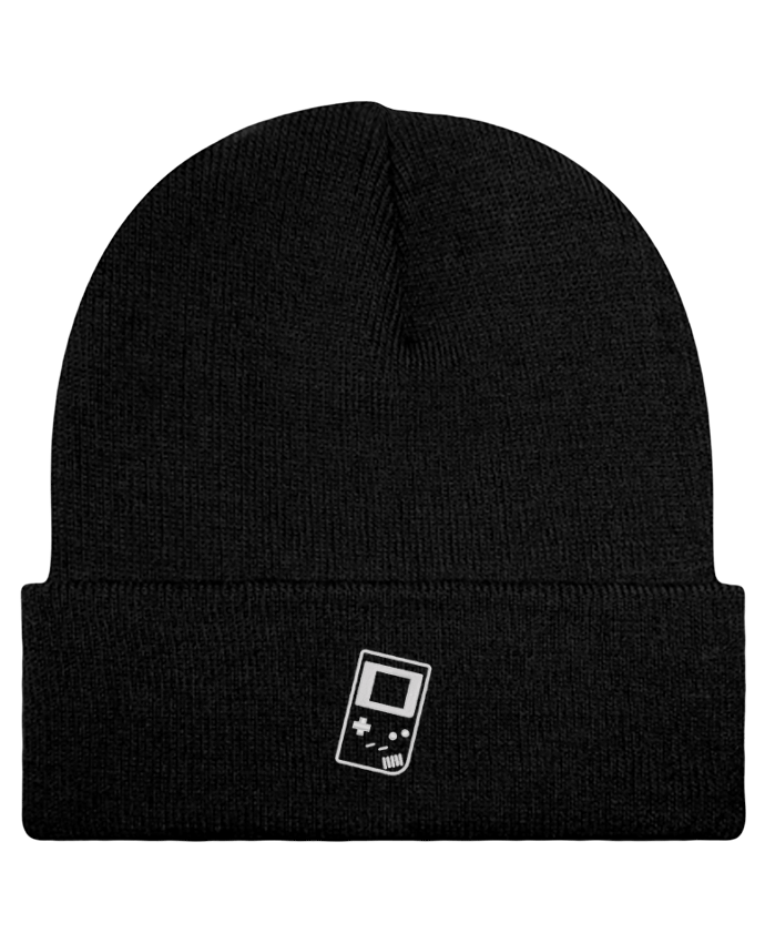 Bonnet à revers Gameboy brodé par tunetoo