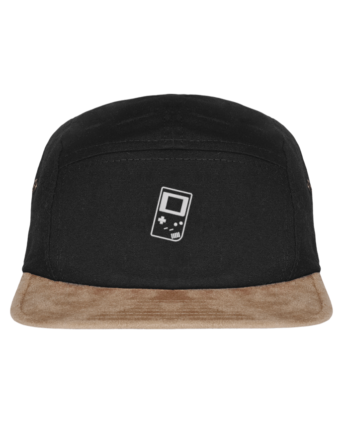 Gorra Panel 5 Visera Imitación Ante Gameboy brodé por tunetoo