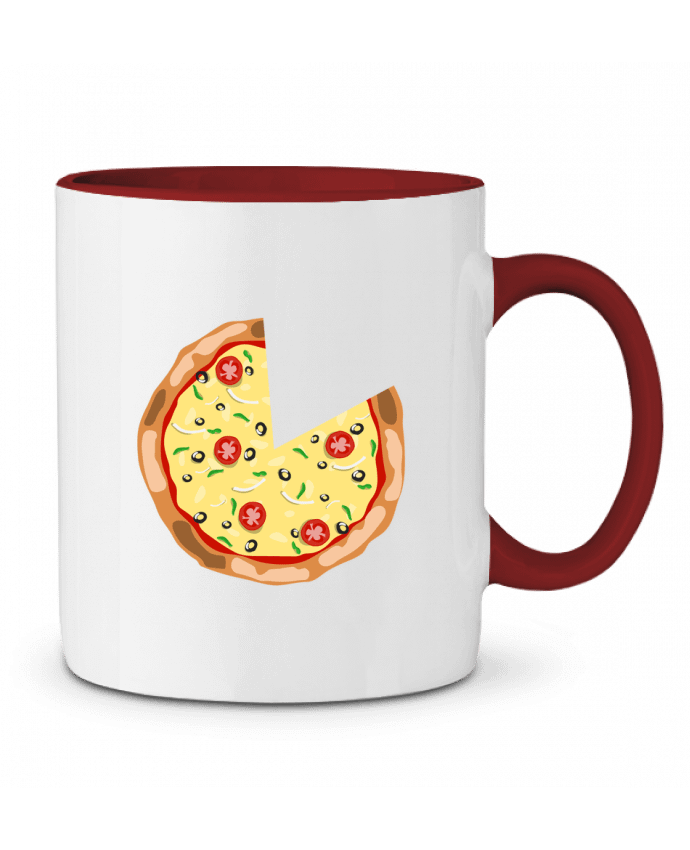 Mug bicolore Pizza duo tunetoo