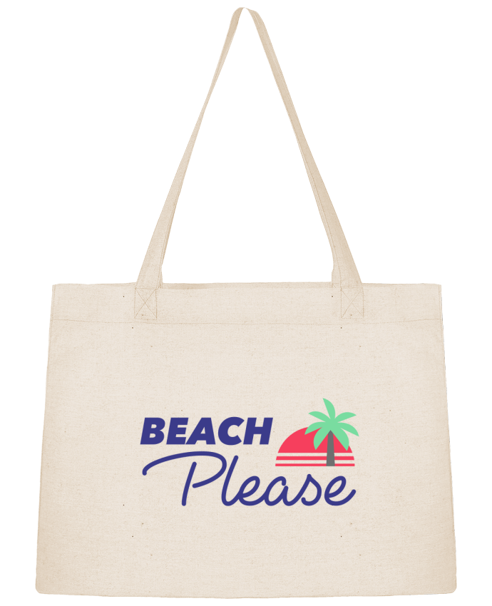 Shopping tote bag Stanley Stella Beach please by Ruuud