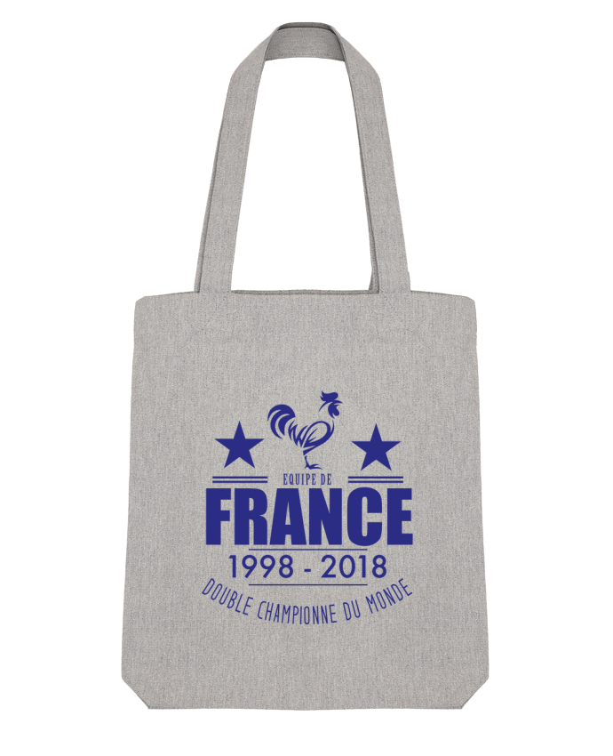 Tote Bag Stanley Stella Equipe de france double championne du monde by Footeez 