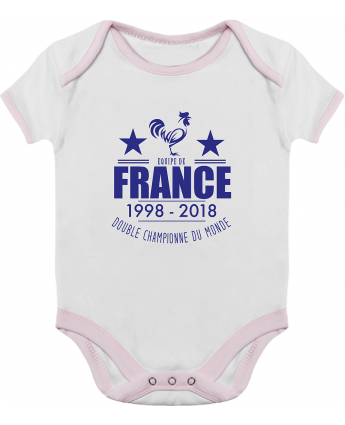 Baby Body Contrast Equipe de france double championne du monde by Yazz