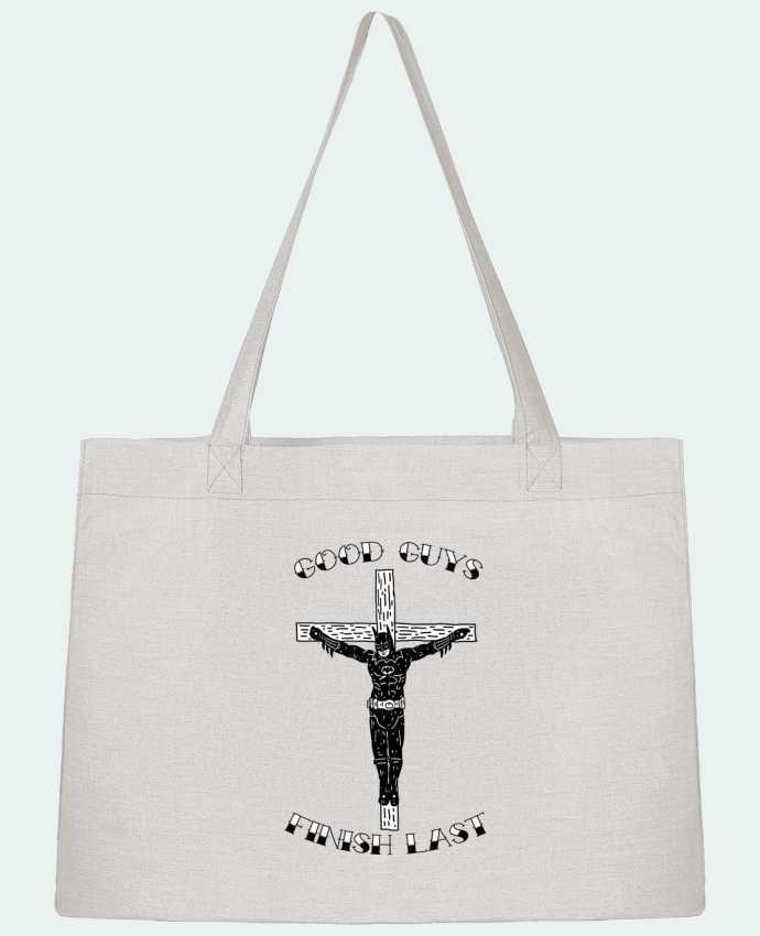 Shopping tote bag Stanley Stella Batman Jesus by Nick cocozza