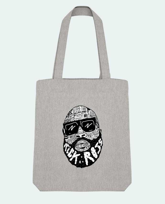 Tote Bag Stanley Stella Rick Ross head by Nick cocozza 