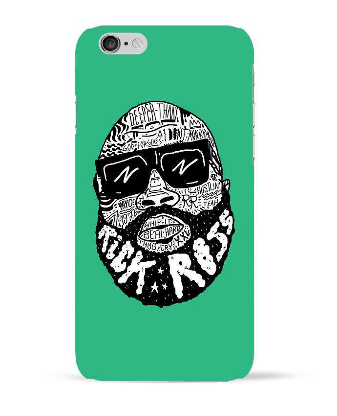 Coque iPhone 6 Rick Ross head par Nick cocozza