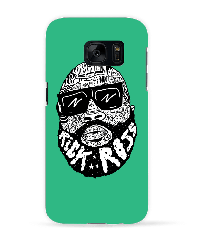 Case 3D Samsung Galaxy S7 Rick Ross head by Nick cocozza