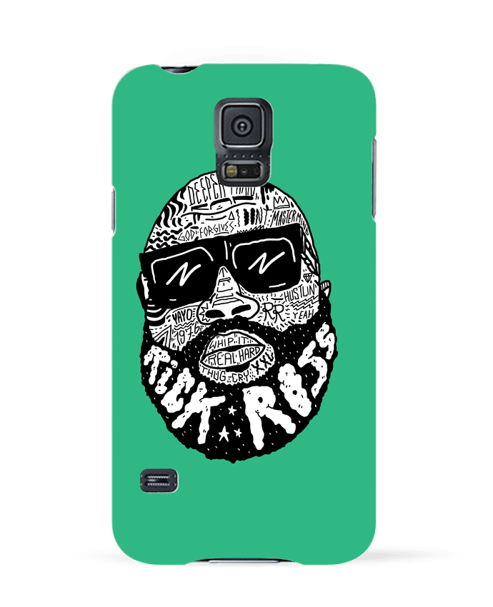 Case 3D Samsung Galaxy S5 Rick Ross head by Nick cocozza